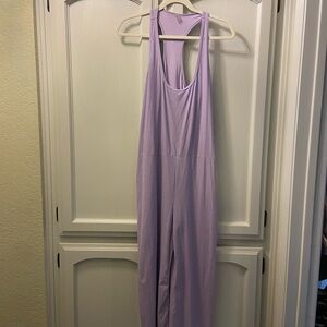 Beyond Yoga Lilac Sleeveless Jumpsuit